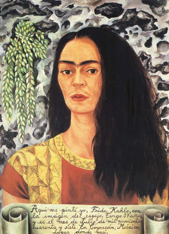 Self-Portrait with Loose Hair